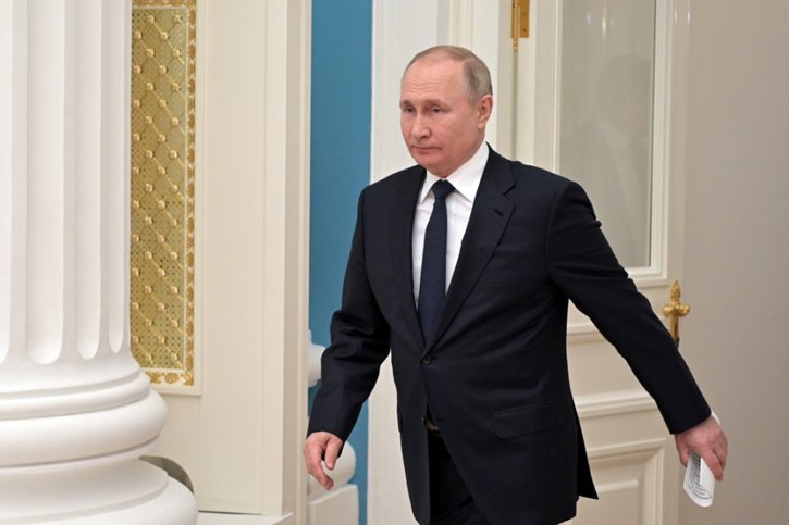 Le président russe Vladimir Poutine a mis en alerte la force de dissuasion nucléaire de son pays. © KEYSTONE/EPA/ALEKSEY NIKOLSKYI/SPUTNIK/KREMLIN / POOL