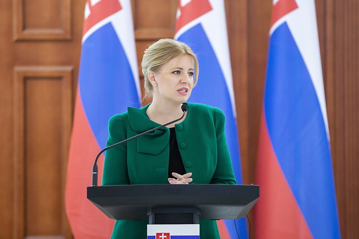 Zuzana Caputova a été élue à la présidence slovaque en 2019 (archives). © KEYSTONE/EPA/DUMITRU DORU
