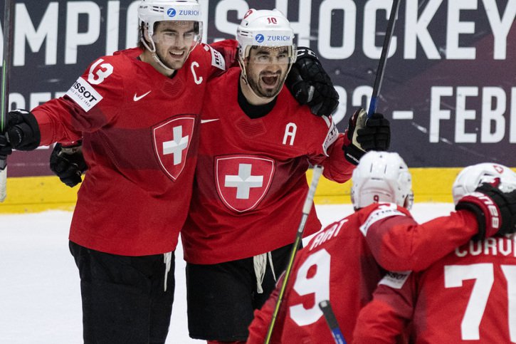 Les Suisses ont enchaîné avec un sixième succès © KEYSTONE/PETER SCHNEIDER