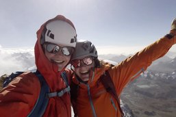 Ces jumelles châteloises ont gravi tous les 4000 m de Suisse