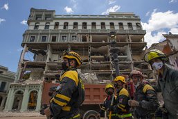 Nouveau bilan de 40 morts dans l'explosion d'un hôtel à La Havane