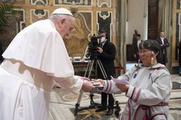 Le pape au Canada pour présenter les excuses de l'Eglise aux autochtones