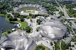 Le Parc olympique de Munich, un lieu chargé d’histoire et d’histoires