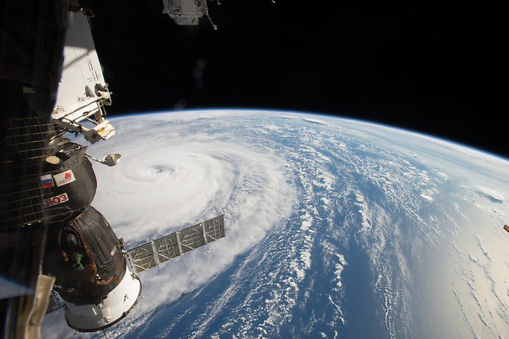 Le typhon Noru a été photographié depuis la station spatiale internationale. © KEYSTONE/EPA NASA/NASA/RANDY BRESNIK HANDOUT