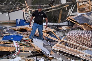 Le Mississippi dévasté par des tornades, au moins 25 morts